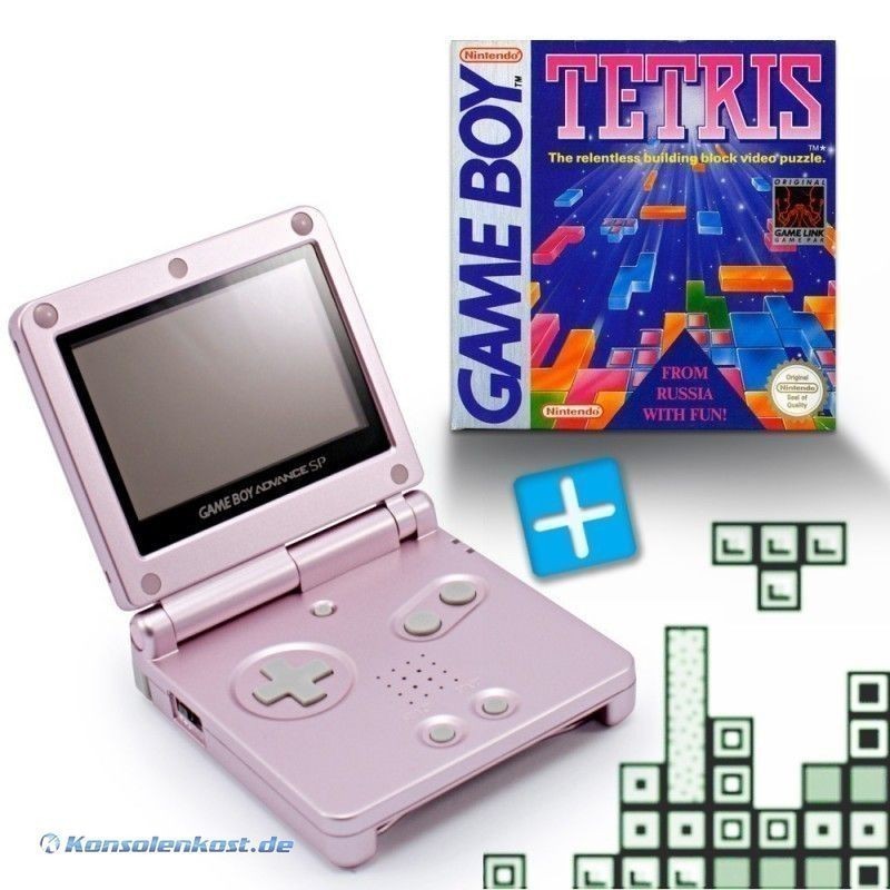 gameboy advance sp tetris