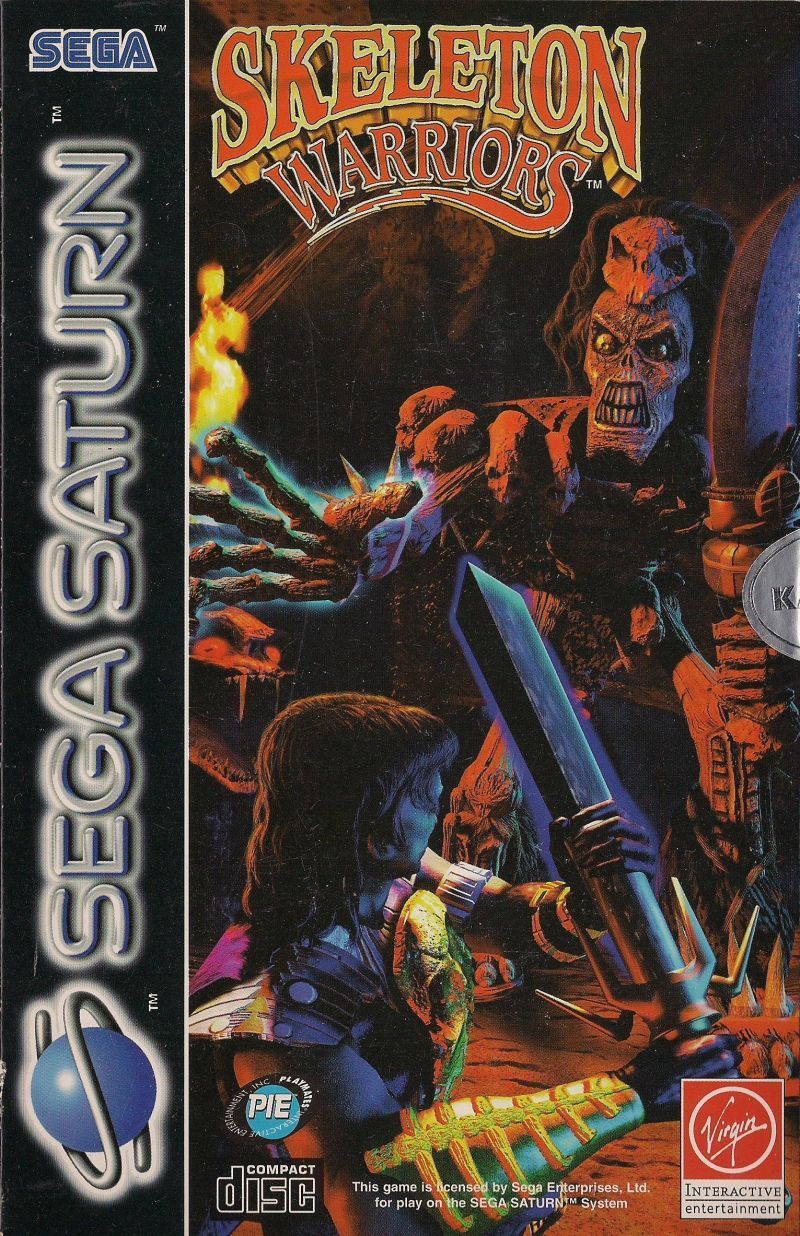 Sega Saturn - Skeleton Warriors (mit OVP) (gebraucht)