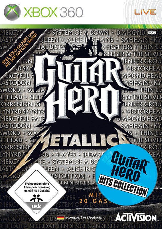 Xbox 360 - Guitar Hero: Metallica (mit OVP) (gebraucht)