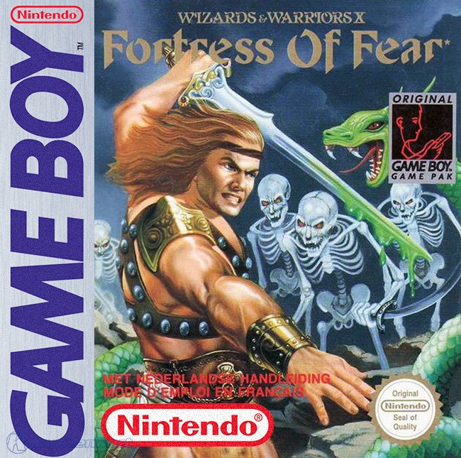 GameBoy - Wizards & Warriors X: Fortress of Fear (DE Version) (mit OVP) (gebraucht)