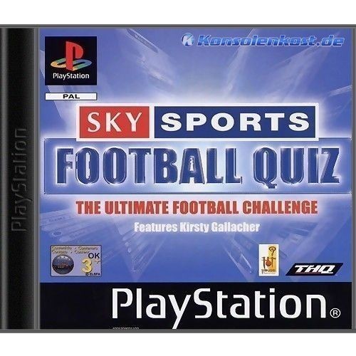 PS1 - Sky Sports Football Quiz (nur CD) (gebraucht)