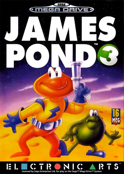 Mega Drive - James Pond 3 (mit OVP) (gebraucht)