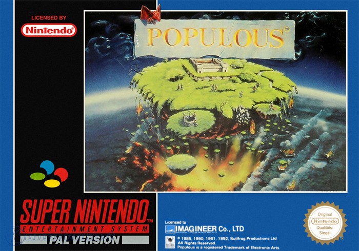 SNES - Populous (mit OVP) (gebraucht)
