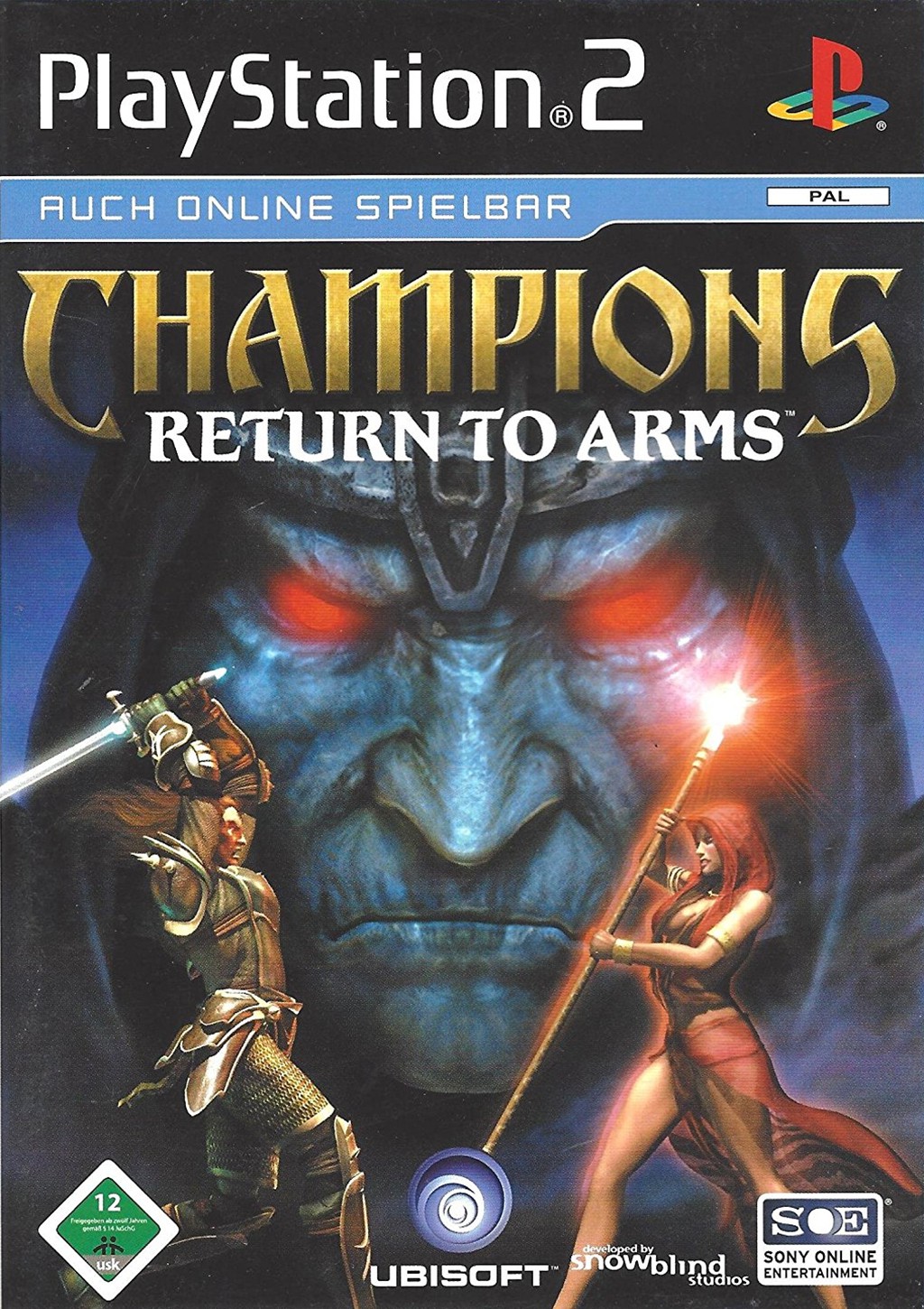 PS2 Champions Return to Arms (DE Version) (mit OVP) (gebraucht) Konsolenkost