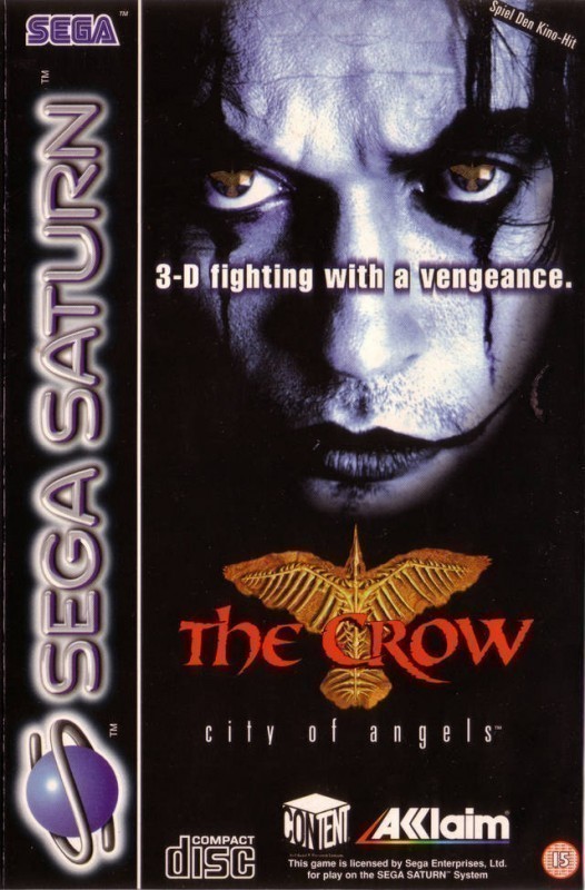 Sega Saturn - The Crow: City of Angels (mit OVP) (gebraucht) USK18