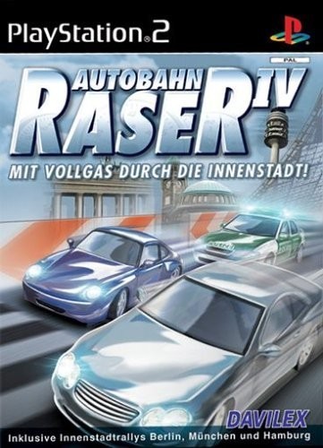 PS2 - Autobahn Raser 4 (mit OVP) (gebraucht)