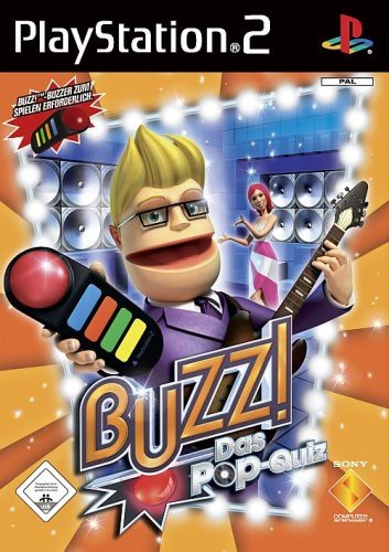 PS2 - Buzz!: Das Pop-Quiz (DE Version) (mit OVP) (gebraucht)