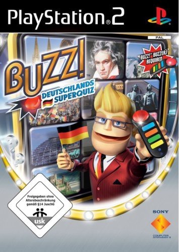 PS2 - Buzz!: Deutschlands Superquiz (DE Version) (mit OVP) (gebraucht)