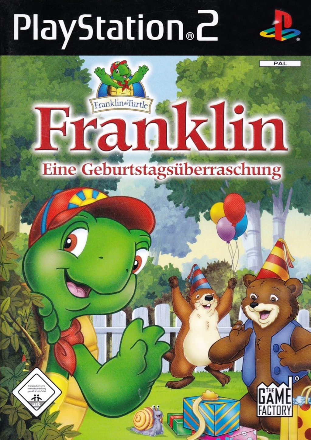 PS2 - Franklin: Eine Geburtstagsüberraschung (DE Version) (mit OVP) (gebraucht)
