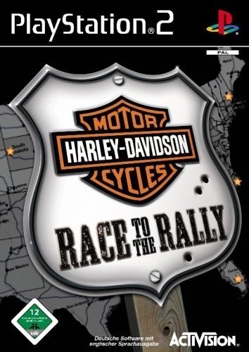 PS2 - Harley Davidson Motor Cycles - Race to the Rally (DE Version) (mit OVP) (gebraucht)
