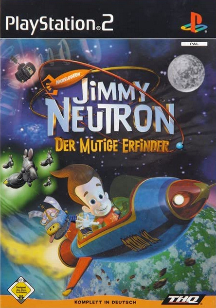 PS2 - Jimmy Neutron der mutige Erfinder (DE Version) (mit OVP) (gebraucht)