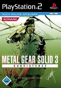 PS2 - Metal Gear Solid 3 - Subsistence (DEUTSCH) (mit OVP) (gebraucht)