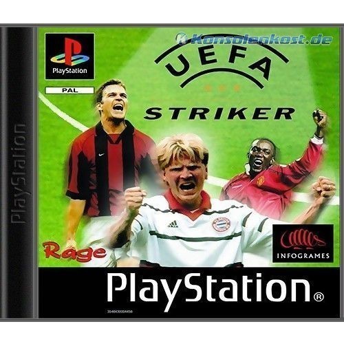 PS1 - UEFA Striker (CD mit Anl.) (gebraucht)