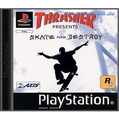 PS1 - Thrasher: Skate and Destroy (nur CD) (gebraucht)