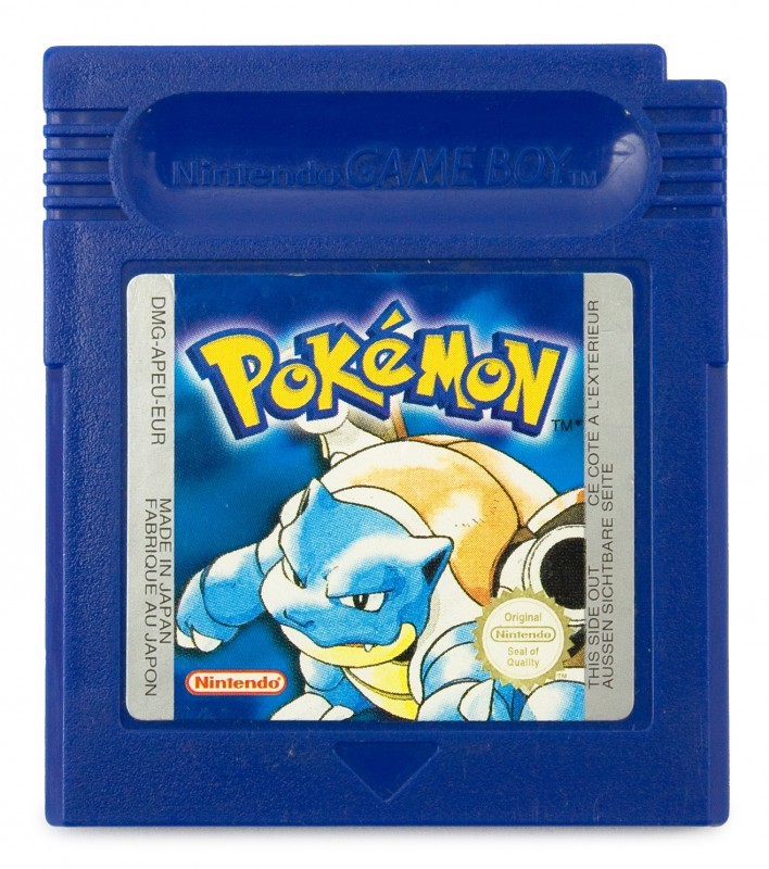 GameBoy - Pokemon Blaue Edition (DE Version) (Modul) (akzeptabel) (gebraucht)