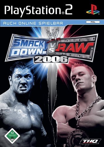 PS2 - WWE SmackDown vs. RAW 2006 (DE Version) (nur CD) (gebraucht)