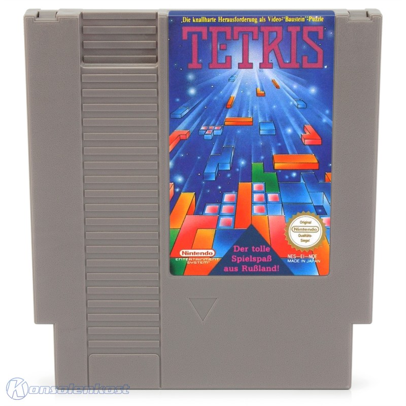 nes tetris cartridge