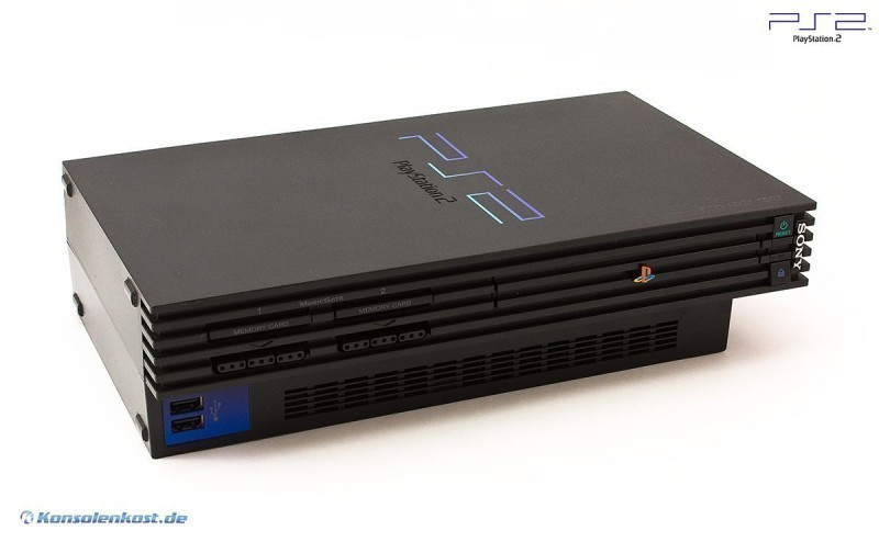 PS2 - Konsole SCPH-5000x #schwarz + Original Controller + Zubehör 