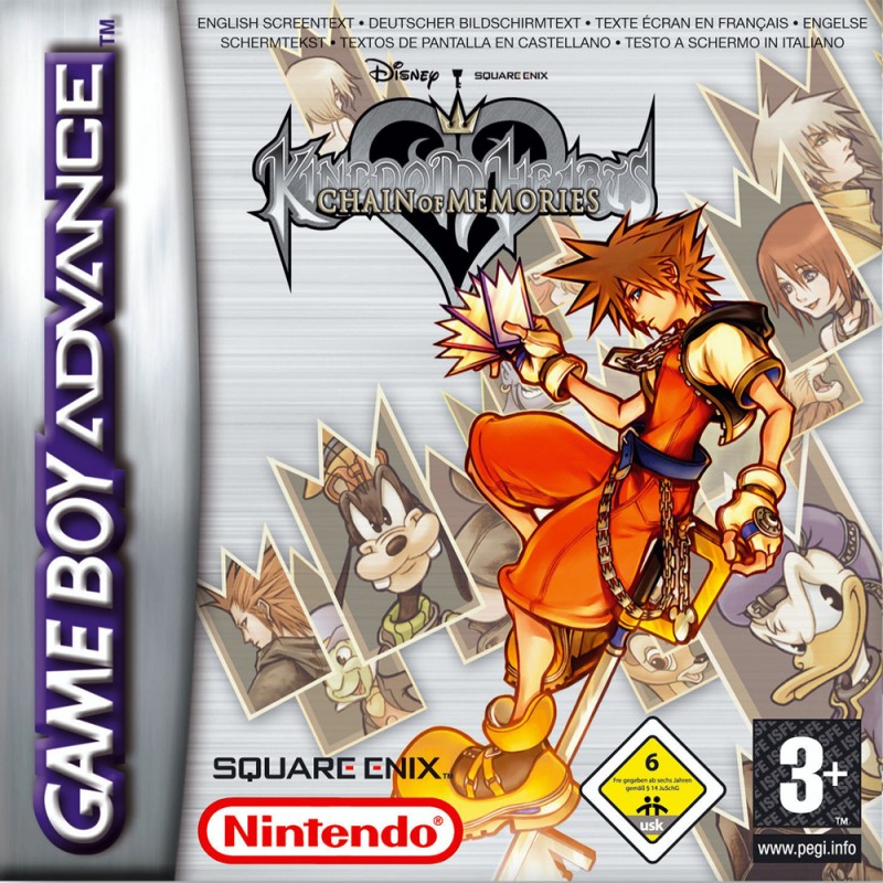 GameBoy Advance - Kingdom Hearts: Chain of Memories (mit OVP) (gebraucht) NEUWERTIG