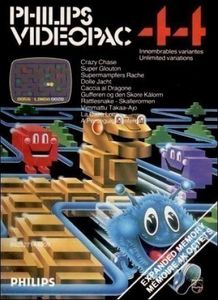 Philips Videopac - Crazy Chase #44 (mit OVP) (gebraucht)