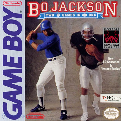 GameBoy - Bo Jackson: Two Games In One (US Version) (Modul) (gebraucht)