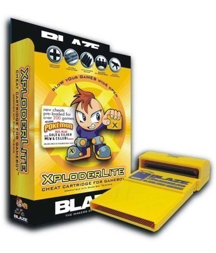 GameBoy Color XPloder Game Cheat Cartridge #gelb FUN (gebraucht