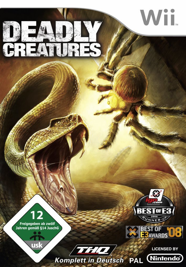 Wii - Deadly Creatures (DE Version) (mit OVP) (gebraucht)