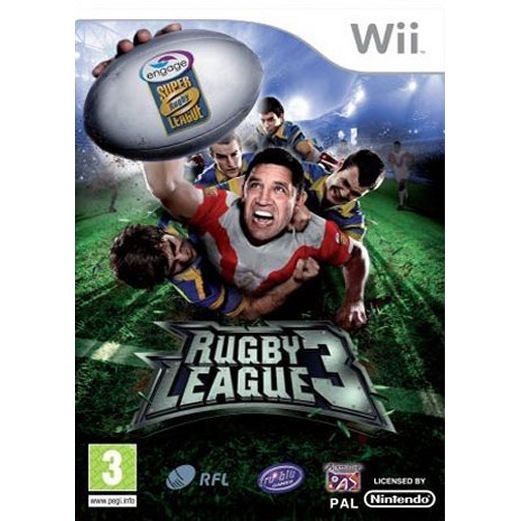 Wii - Rugby League 3 (UK Version) (mit OVP) (gebraucht)