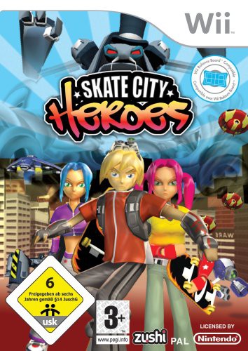 Wii - Skate City Heroes (DE Version) (mit OVP) (gebraucht)