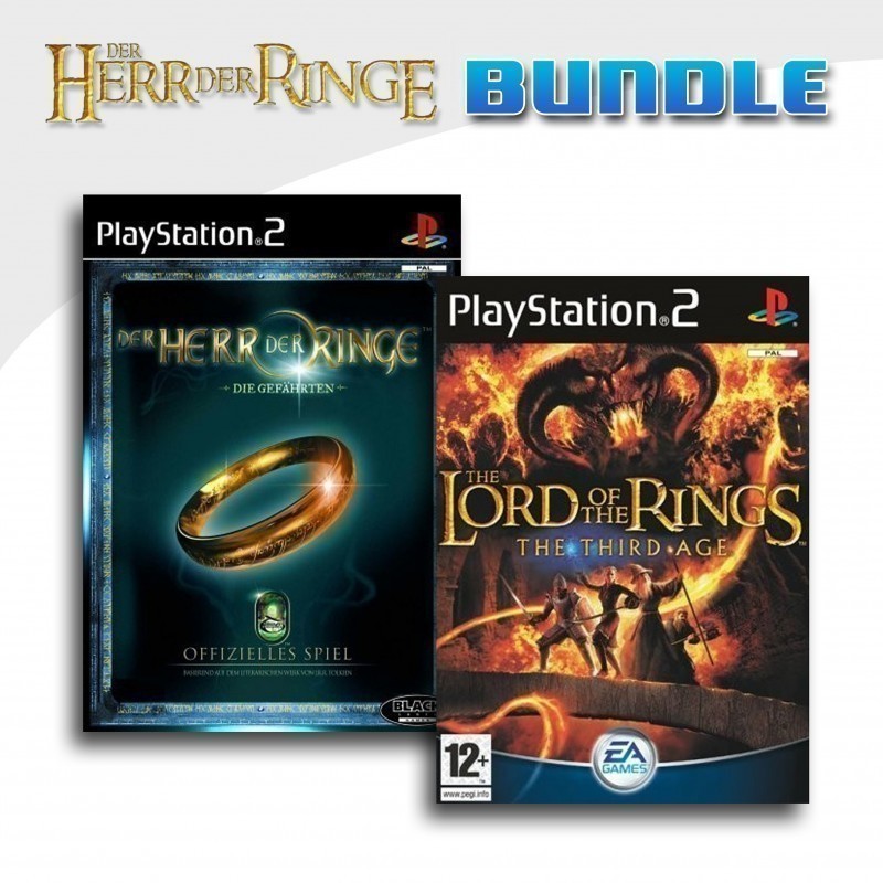 PS2 - Der Herr der Ringe: Die Gefährten + Das dritte Zeitalter (mit OVP