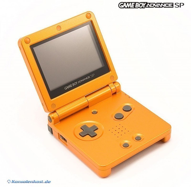 Torchic Gba GameBoy Advance - Konsole GBA SP #Torchic Orange Pokemon Center Edition ...
