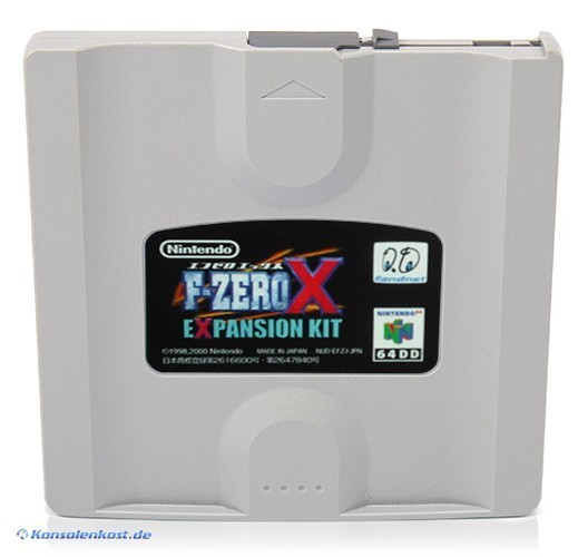 N64 64DD F-Zero X Expansion (JAP Import) (mit OVP) (gebraucht