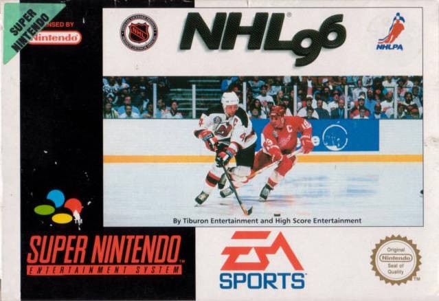 SNES - NHL '96 (mit OVP) (gebraucht)