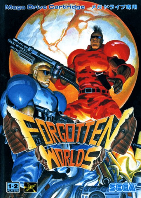 Mega Drive - Forgotten Worlds (JAP Import) (mit OVP) (gebraucht)