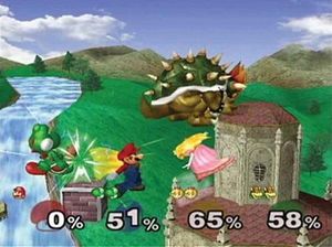 GameCube - Super Smash Bros. Melee (DE/EN) (mit OVP) (gebraucht)