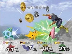 GameCube - Super Smash Bros. Melee (DE/EN) (mit OVP) (gebraucht)