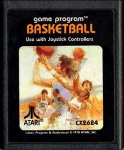 Atari 2600 - Basketball #Picturelabel (Modul) (gebraucht)