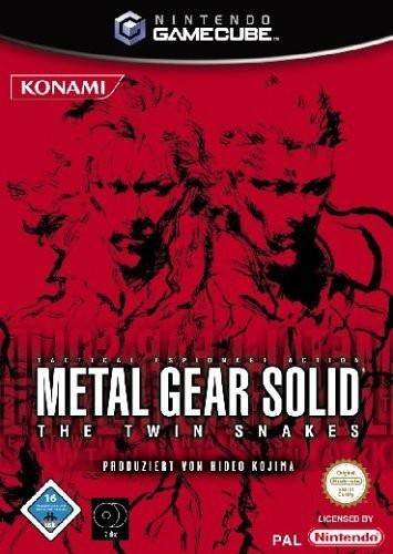 GameCube - Metal Gear Solid: The Twin Snakes (DE Version) (mit OVP) (sehr guter Zustand) (gebraucht)