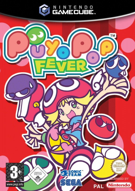 GameCube - Puyo Pop Fever (DE/EN) (mit OVP) (sehr guter Zustand) (gebraucht)
