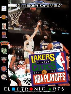 Mega Drive - Lakers vs. Celtics and the NBA Playoffs SELTEN! (mit OVP) (gebraucht)