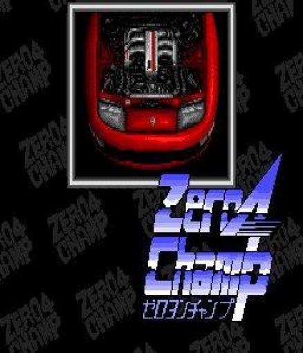 Jeu Zero 4 Champ Pour PC Engine HU Card - Version Japonaise 1991, Très Bon état, Complet