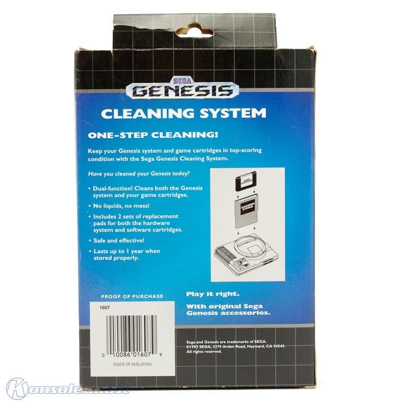 Mega Drive official Cleaning System for SEGA Genesis boxed