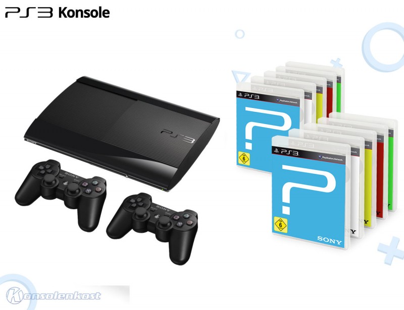 Playstation 3 Console + Controller + Games/Large Sony ps3 Set eBay