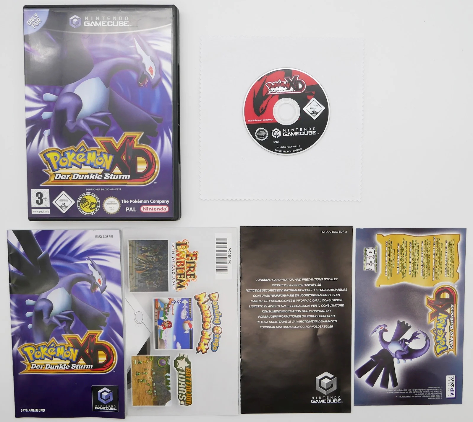 GameCube - Pokemon XD: Der dunkle Sturm / Gale Of Darkness #Pixel Grading  CIB 85 (DE Version) (mit OVP) (gebraucht) NEUWERTIG | Konsolenkost